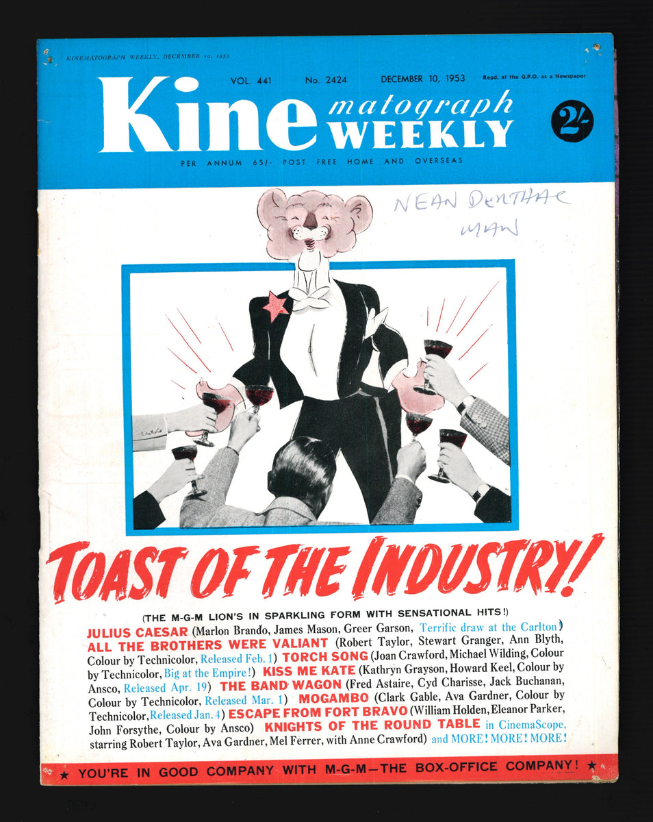 Kine Weekly No.2424 Dec 10 1953 – Vintage Magazine Company