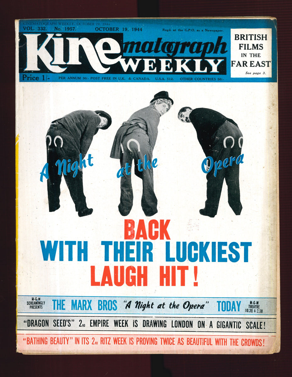 Kine Weekly No 1957 Oct 19 1944 – Vintage Magazine Company