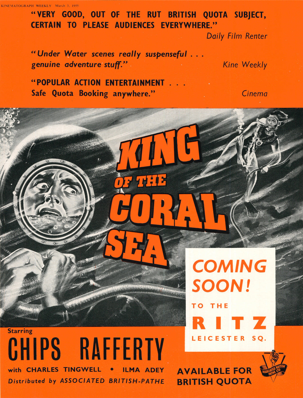 King of the Coral Sea Art Print