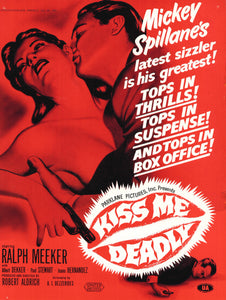 Kiss Me Deadly Art Print
