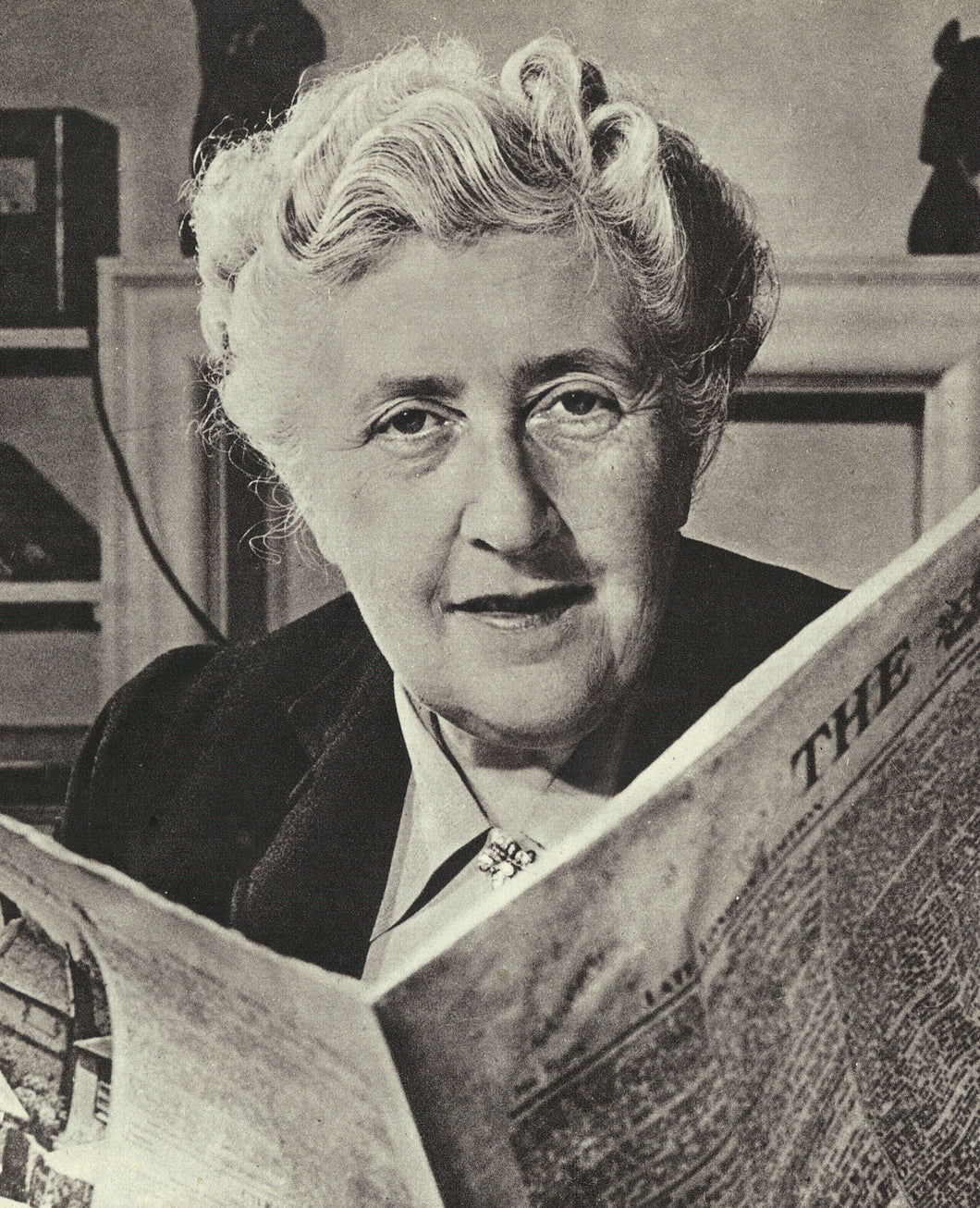 Agatha Christie Art Print