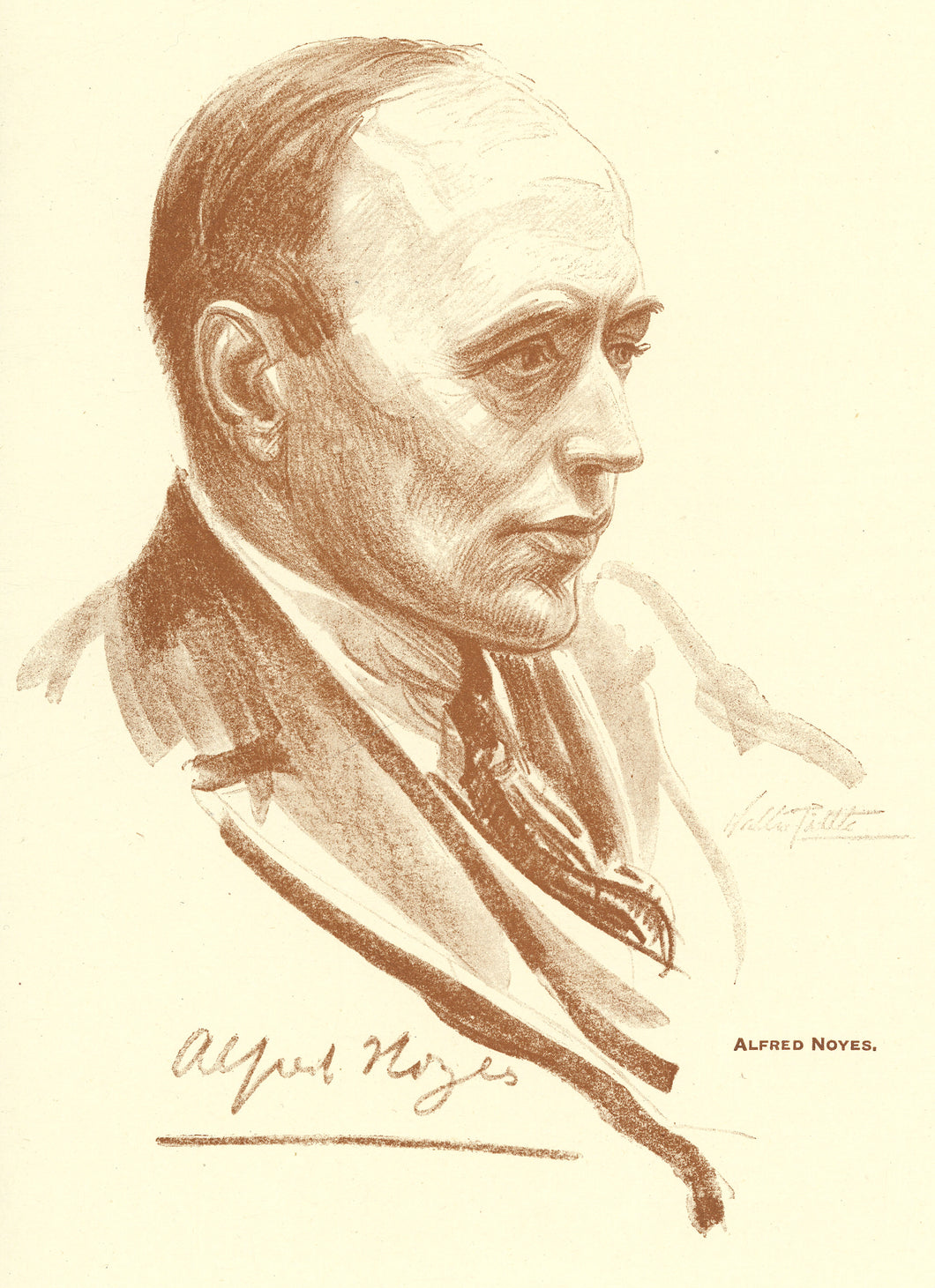 Alfred Noyes 02 Art Print