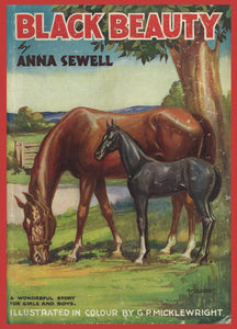 Black Beauty by Anna Sewell Art Print