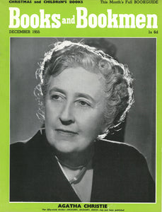 Books and Bookmen Dec 1955 Agatha Christie Art Print