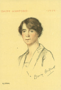 Daisy Ashford 1919 Art Print