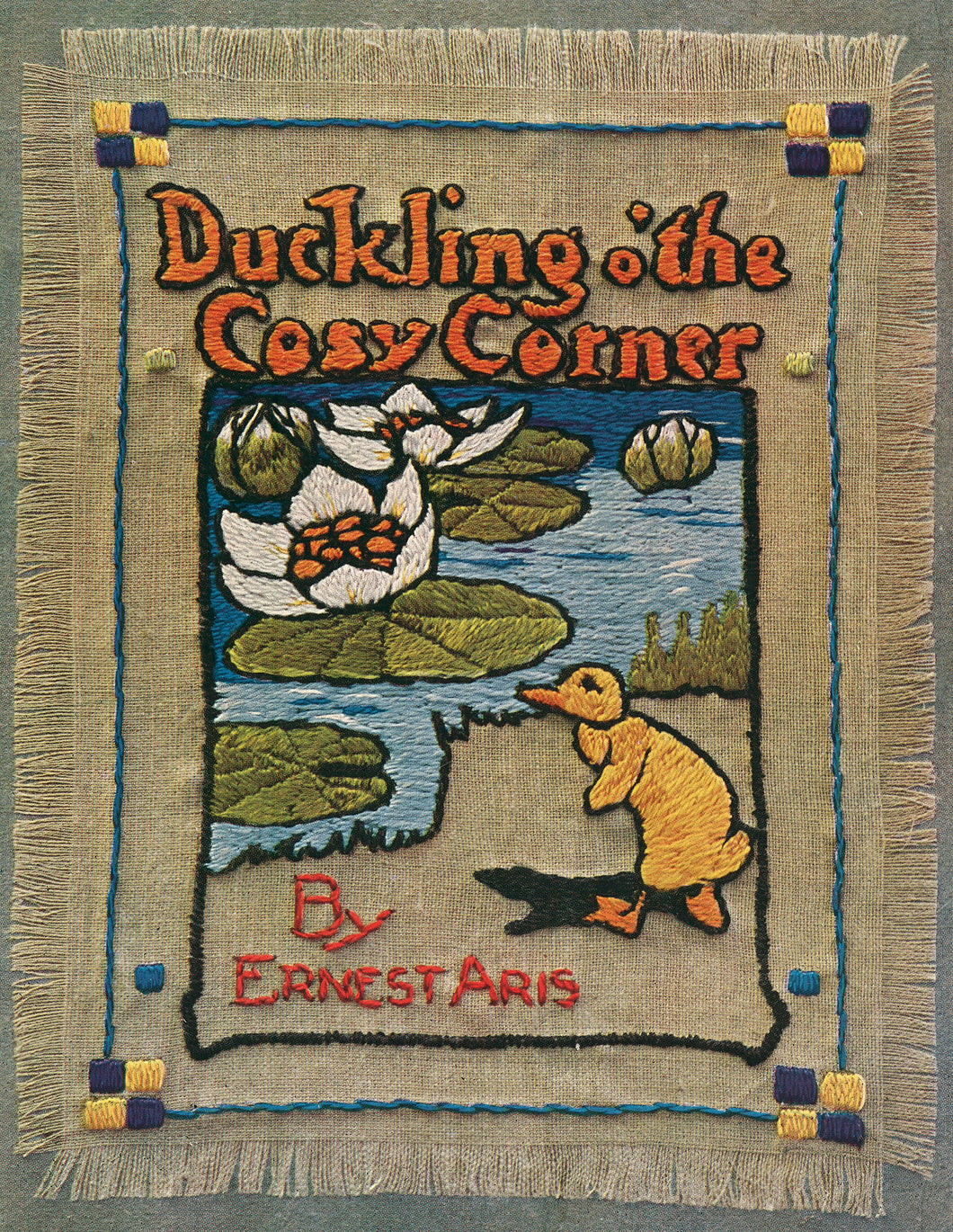 Duckling o the Cosy Corner by Ernest Aris Art Print