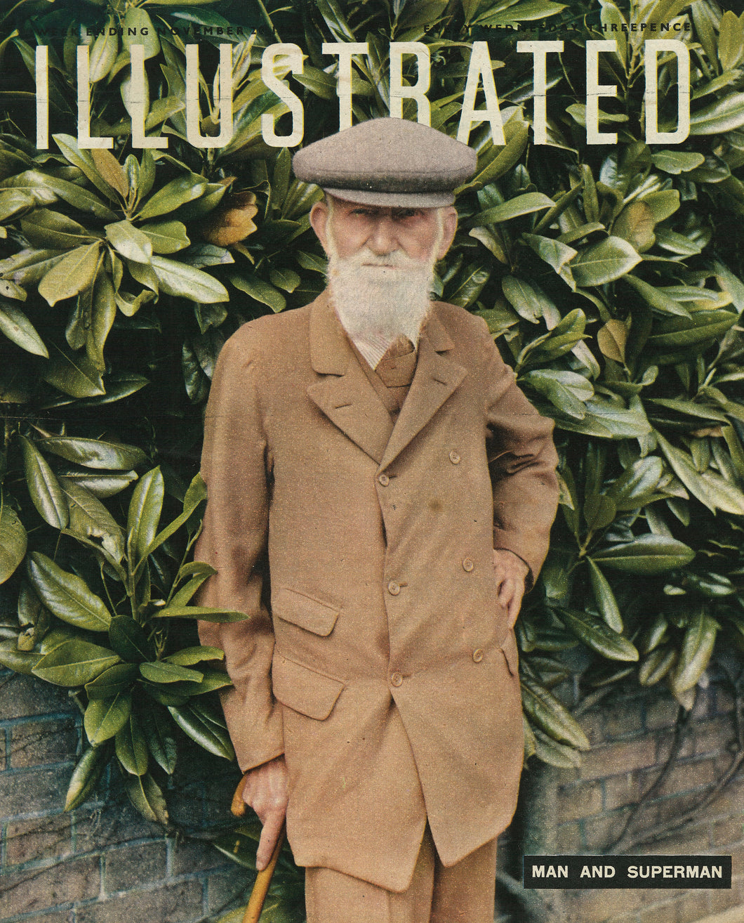 George Bernard Shaw (Illustrated) Art Print