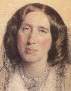 George Eliot Drawing Art Print