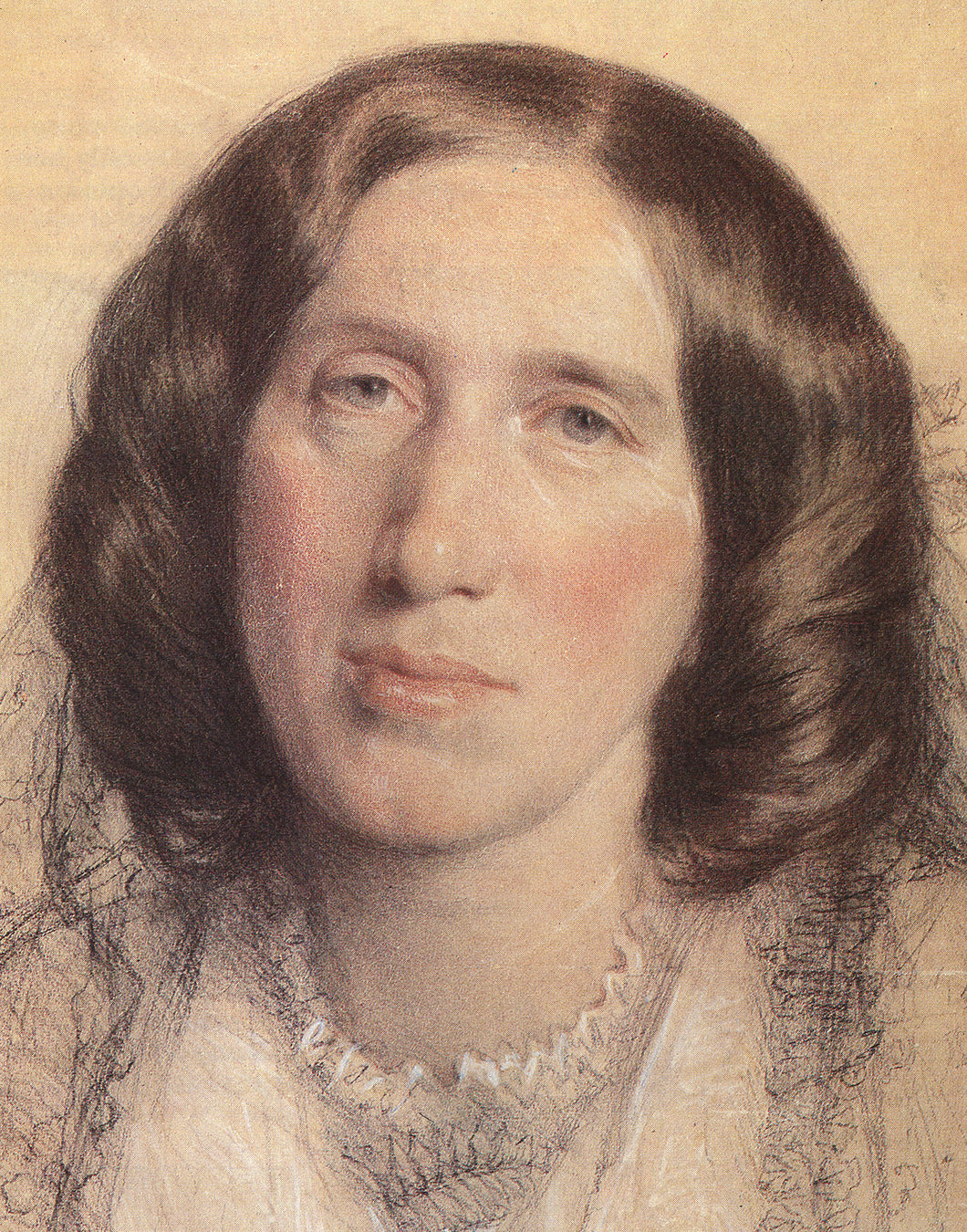 George Eliot Drawing Art Print