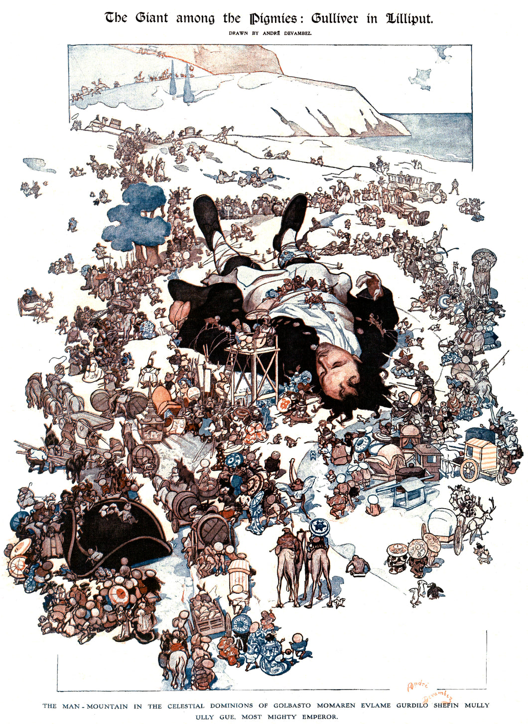 Gullivers Travels 02 Art Print