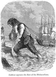 Gullivers Travels 05 Art Print