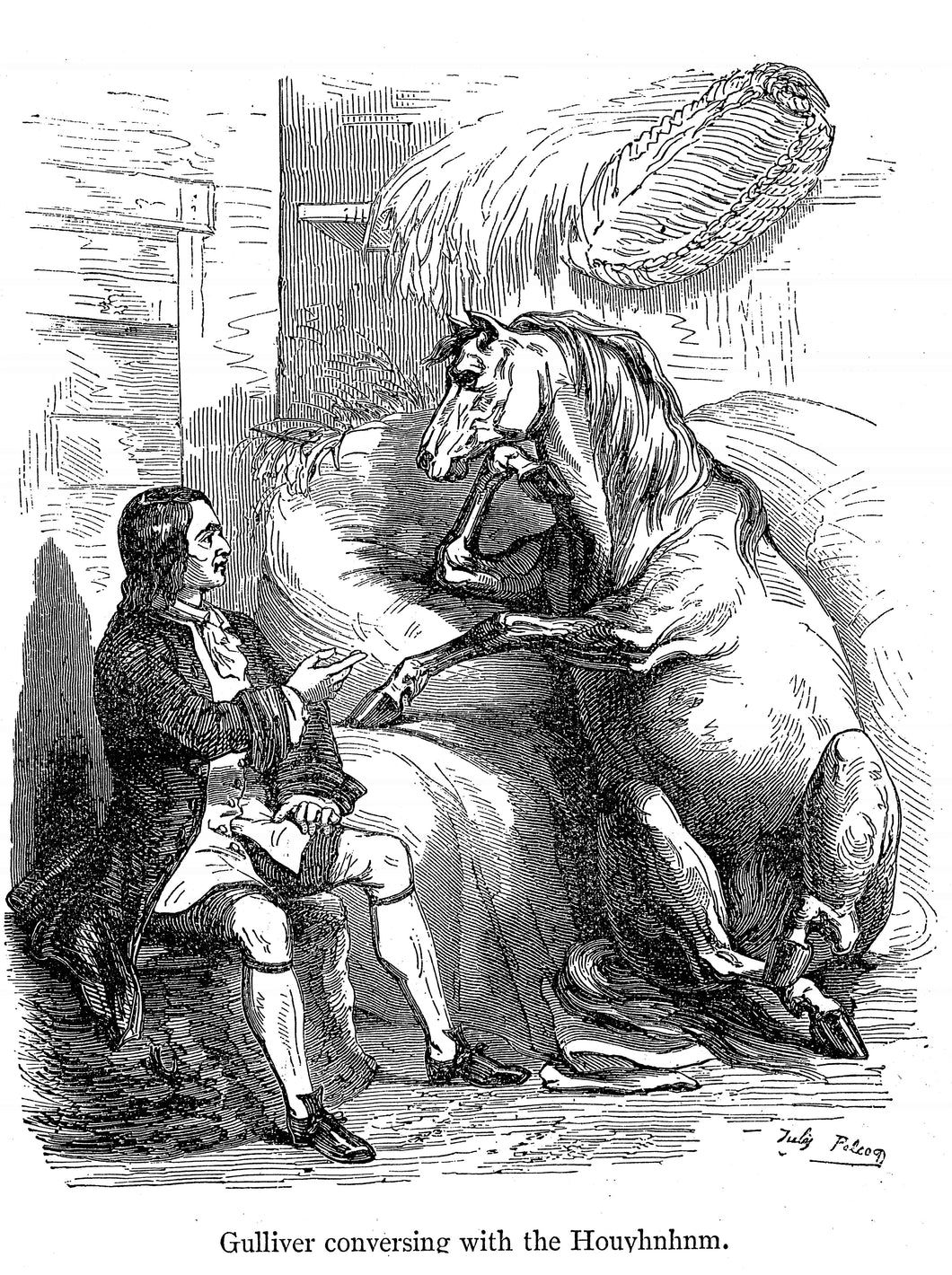Gullivers Travels 07 Art Print
