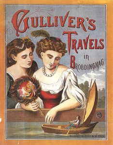 Gullivers Travels 1880 Art Print
