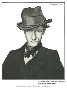 Hannen Swaffer Art Print