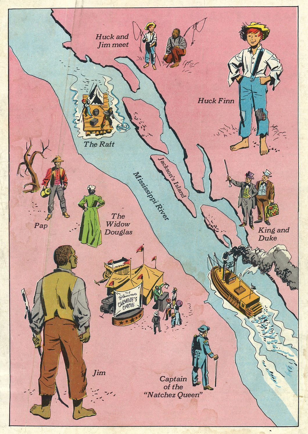 Huckleberry Finn Art Print