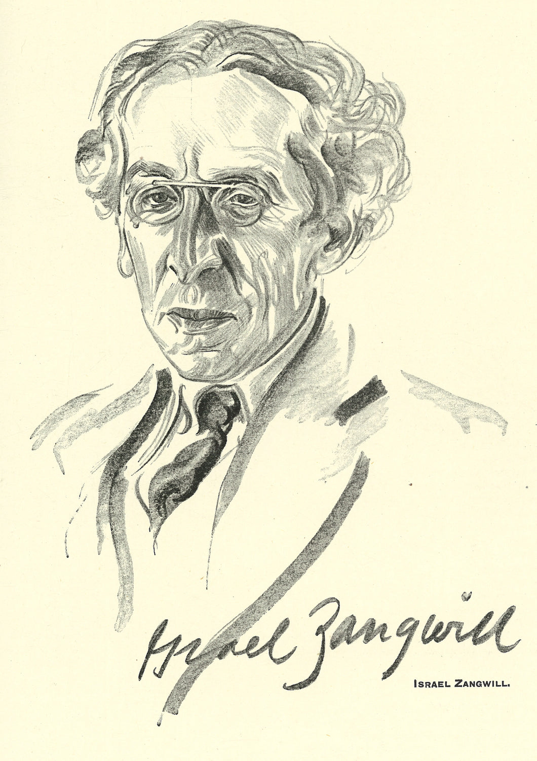 Israel Zangwill Art Print