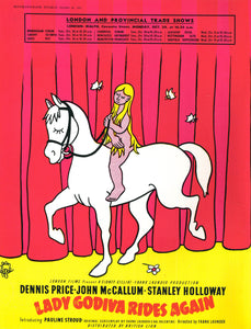 Lady Godiva Rides Again Art Print