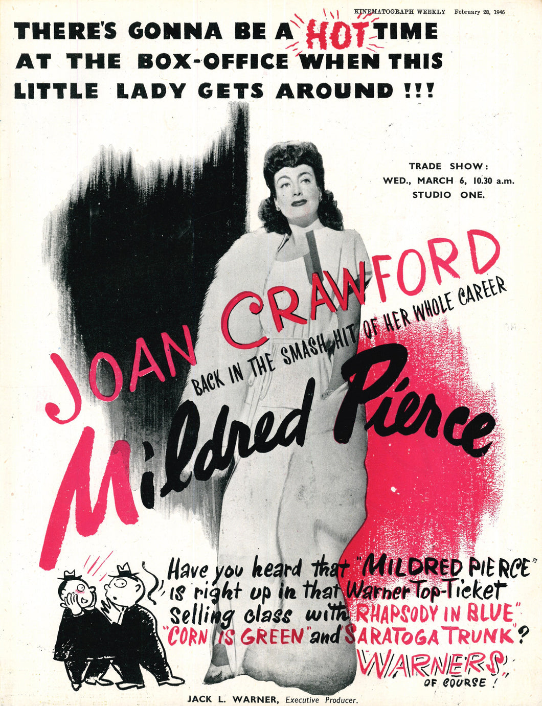Mildred Pierce (B) Art Print