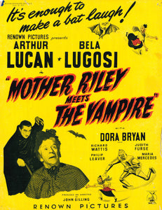Mother Riley meets The Vampire Art Print