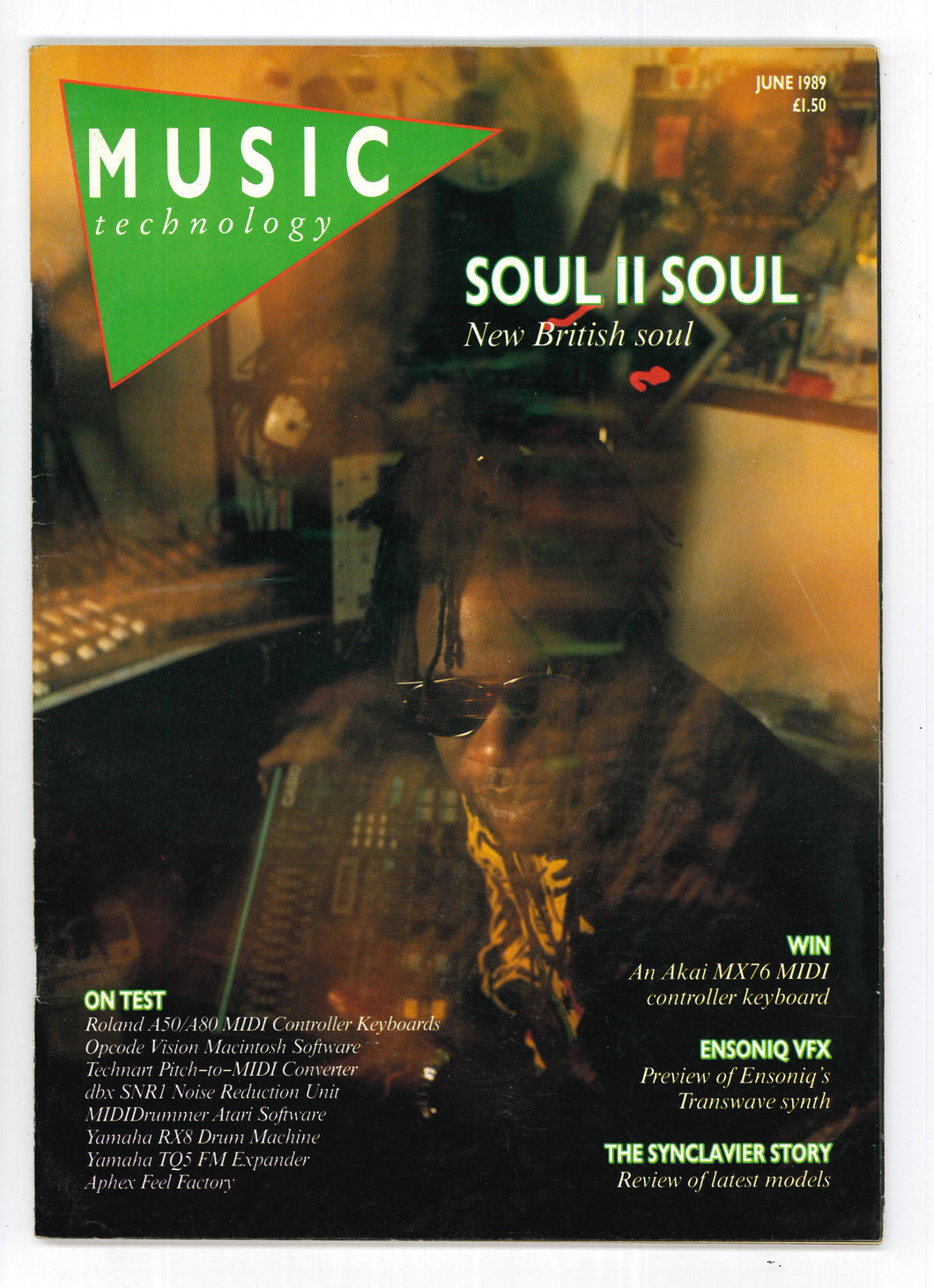 Music Technology June 1989