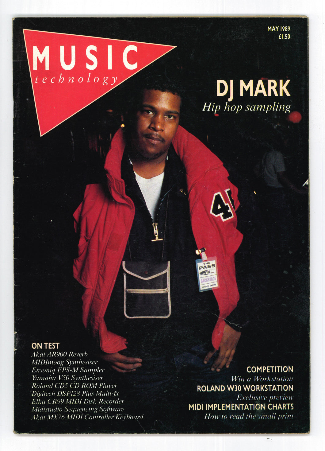 Music Technology May 1989