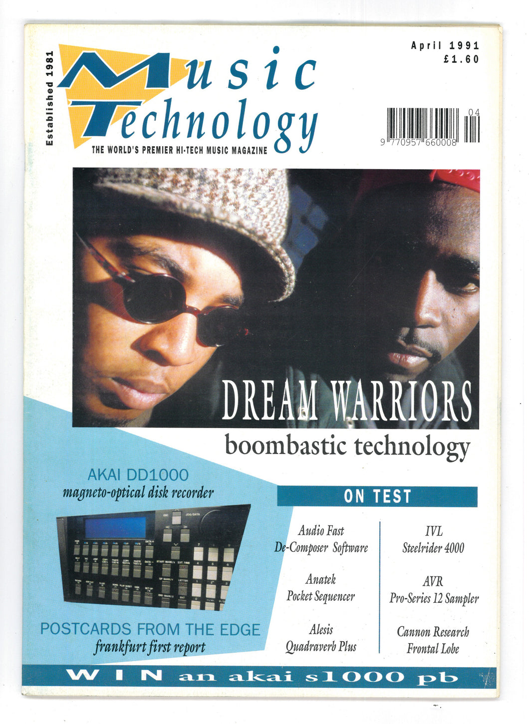 Music Technology Apr 1991
