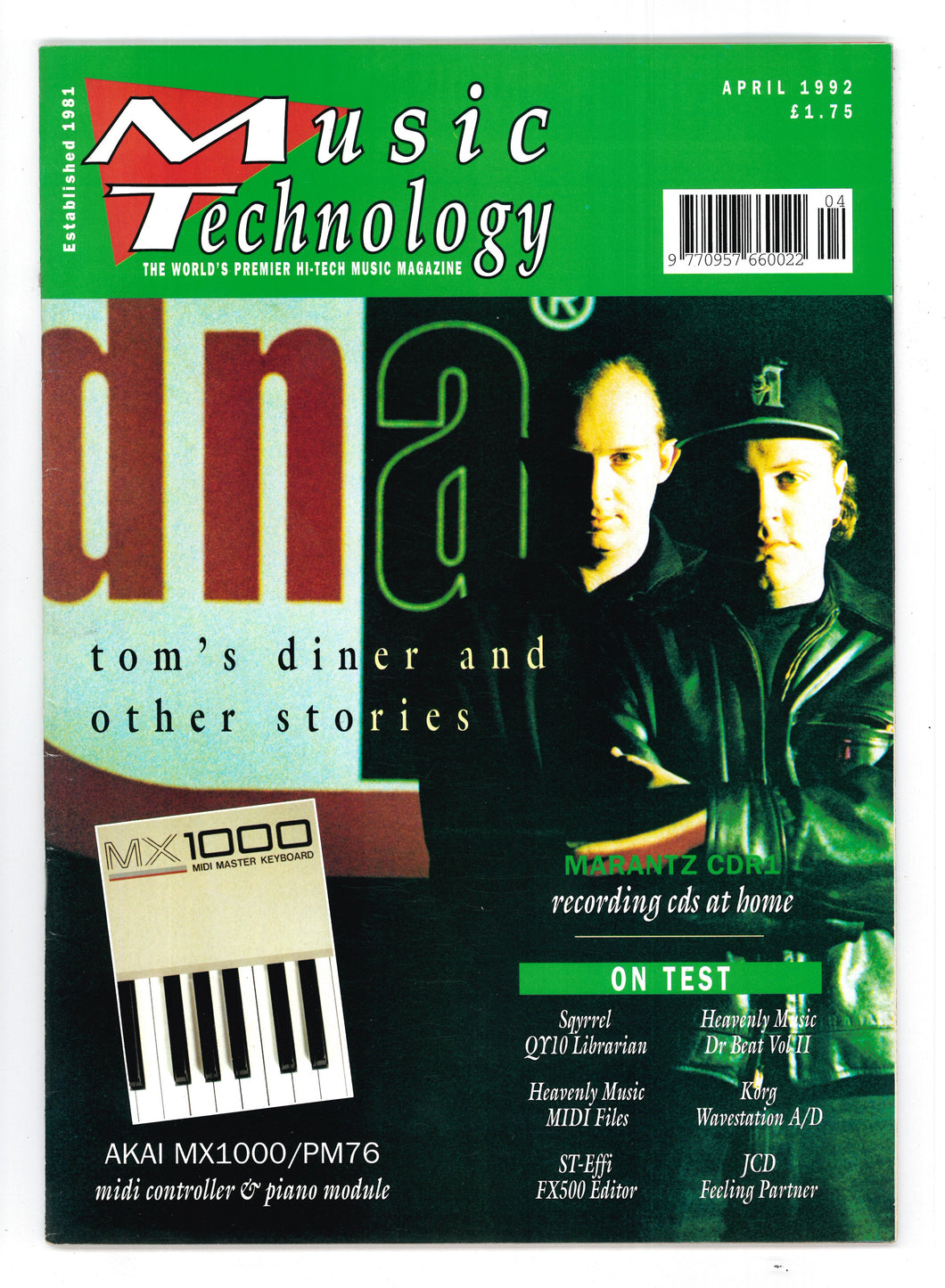 Music Technology Apr 1992