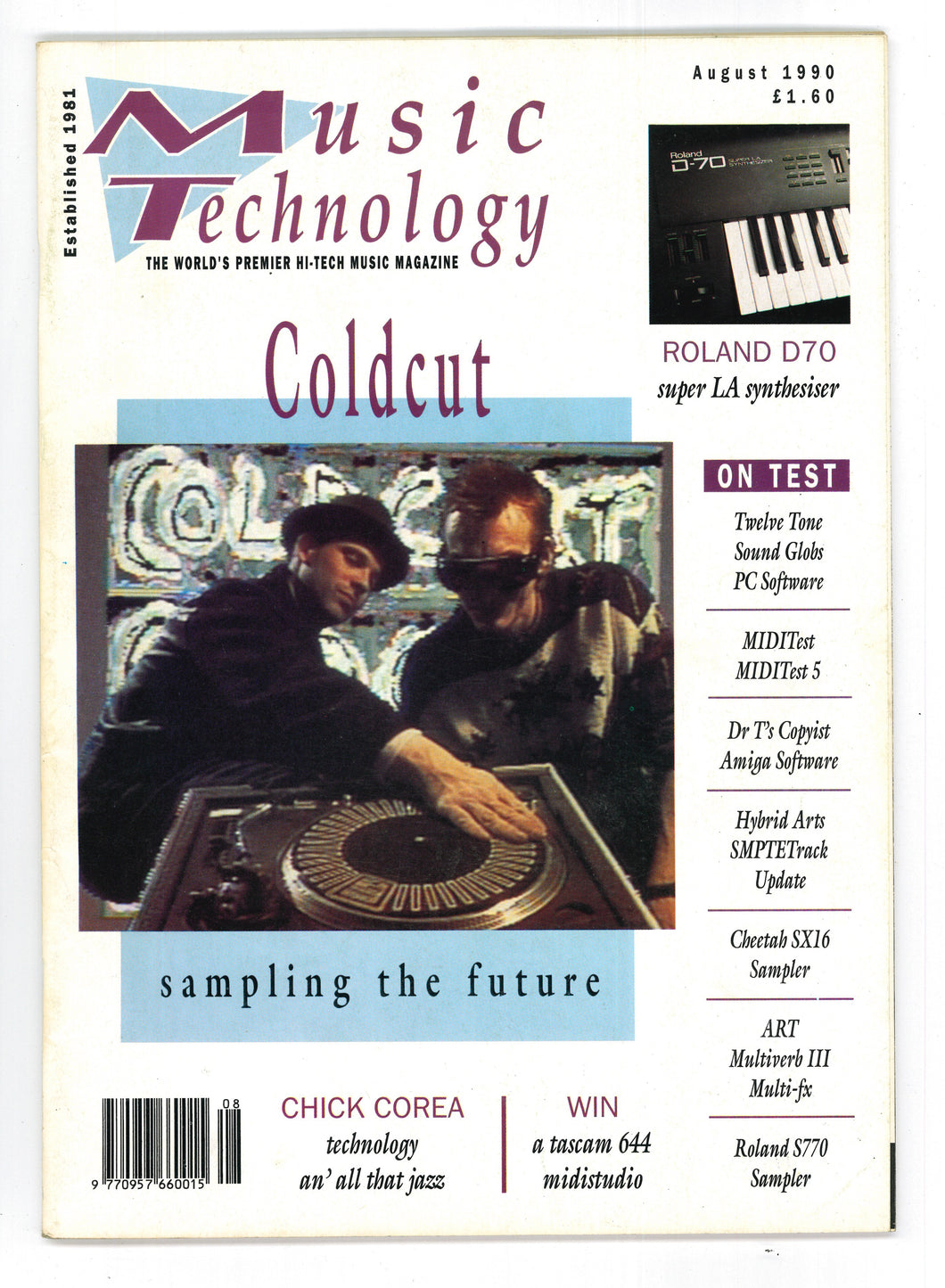 Music Technology Aug 1990
