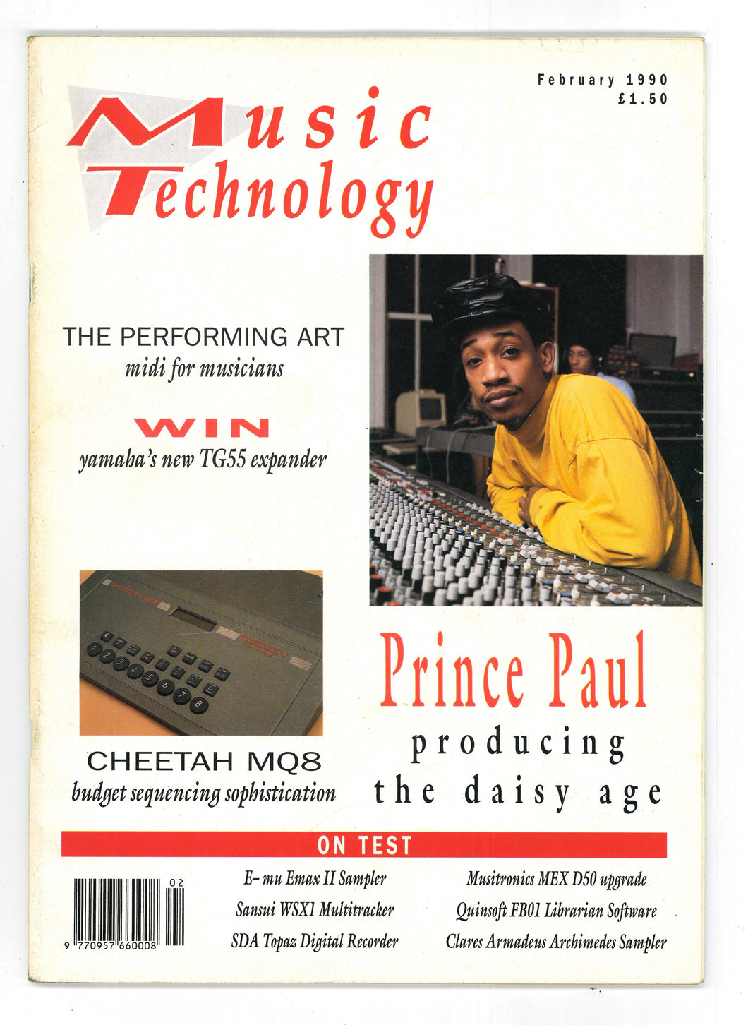 Music Technology Feb 1990