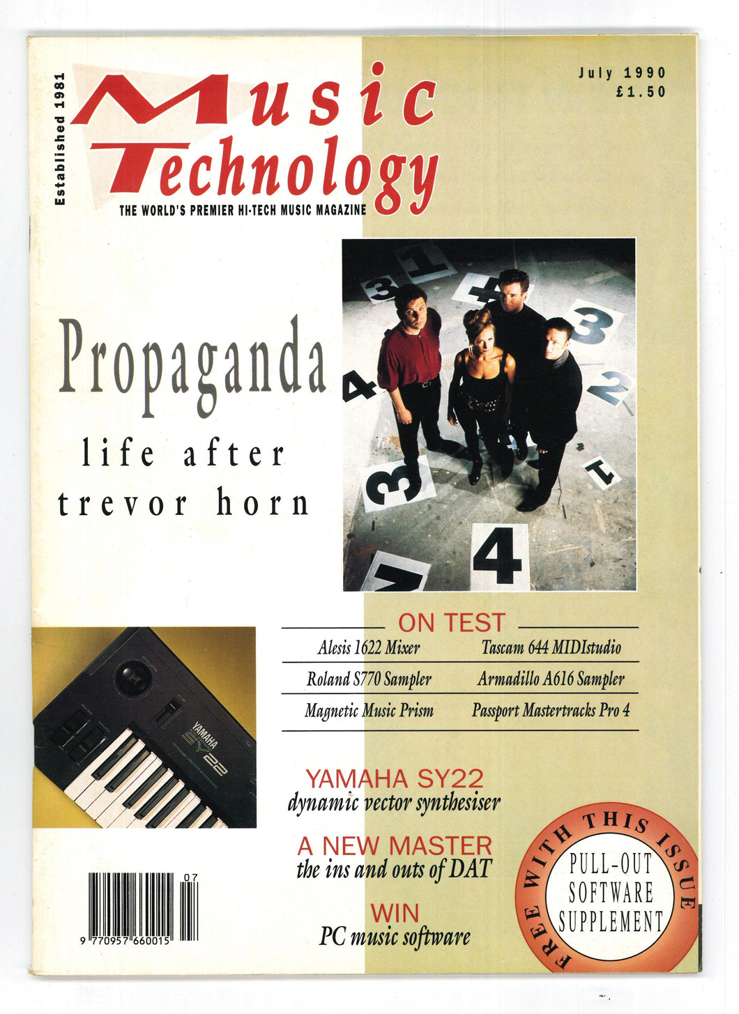 Music Technology July 1990