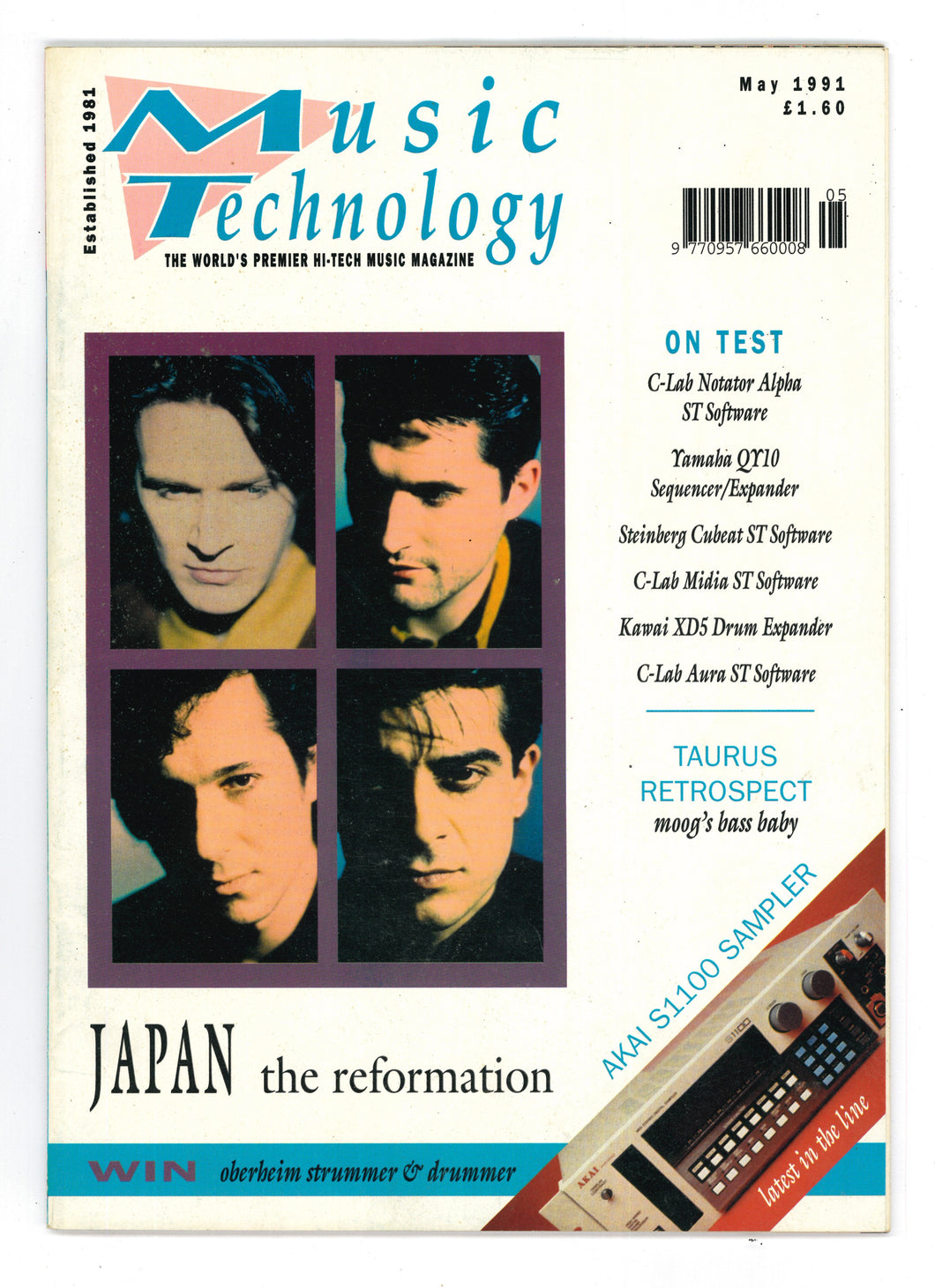 Music Technology May 1991