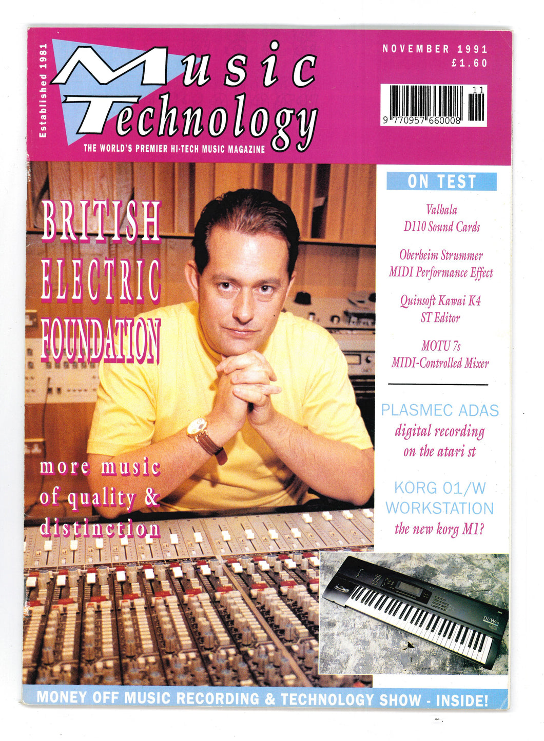 Music Technology Nov 1991