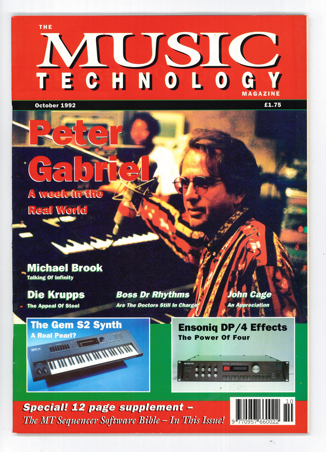 Music Technology Oct 1992