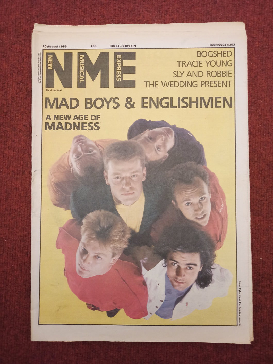 NME Aug 10 1985