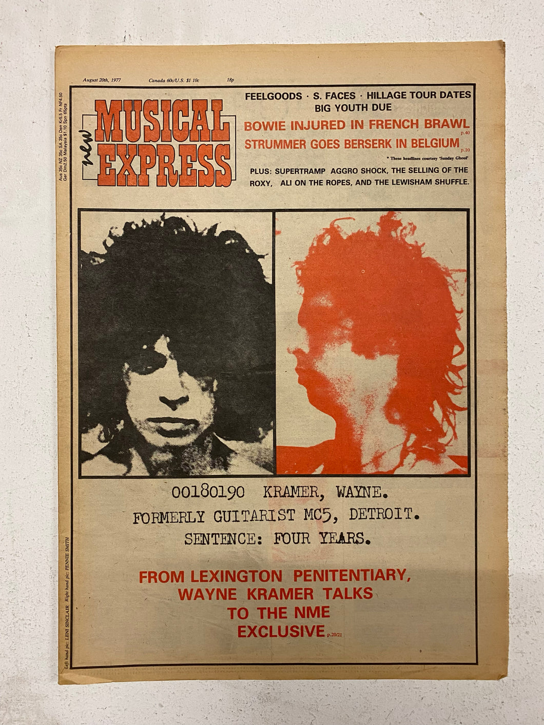 NME Aug 20 1977