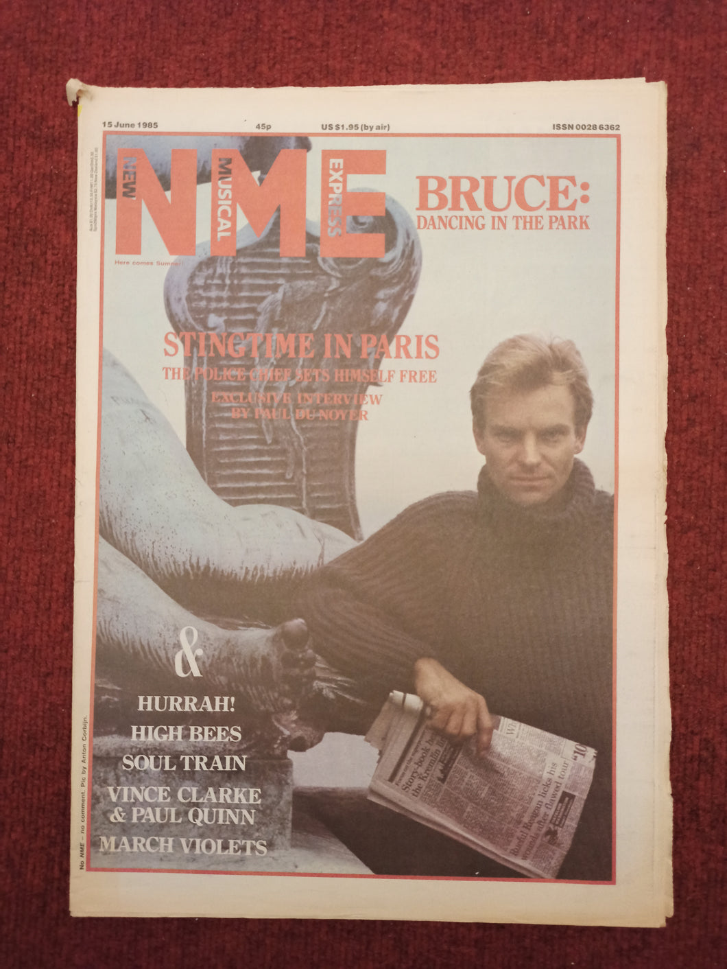 NME June 15 1985