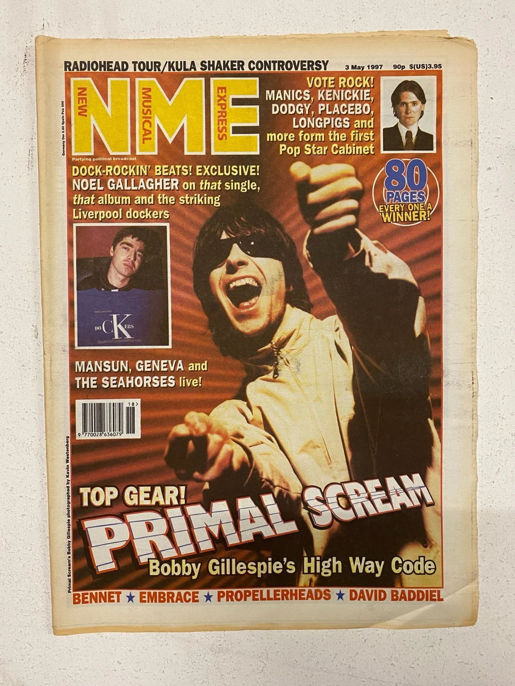 NME May 3 1997 – Vintage Magazine Company