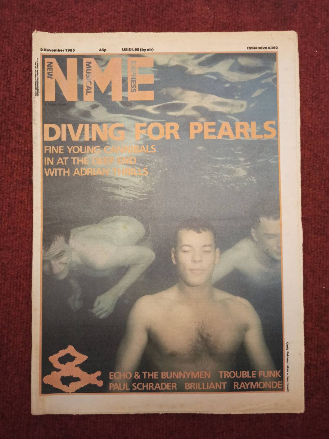 NME Nov 2 1985