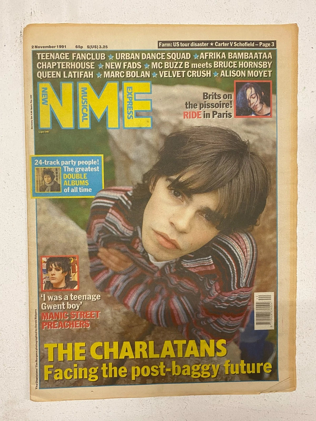 NME Nov 2 1991 – Vintage Magazine Company