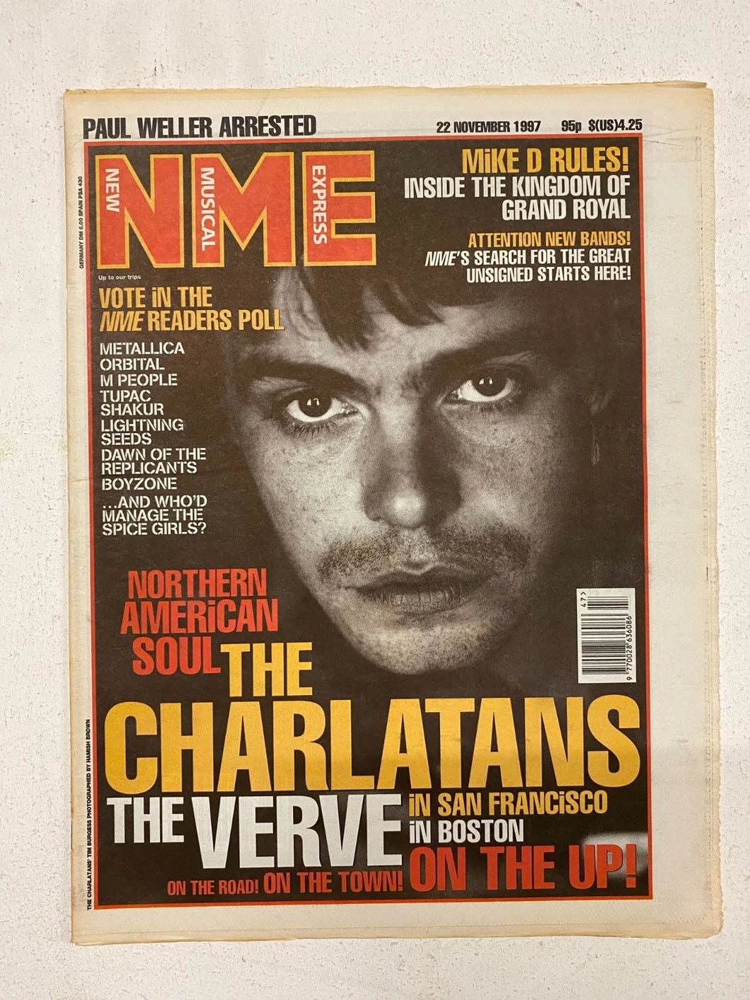 NME Nov 22 1997 – Vintage Magazine Company