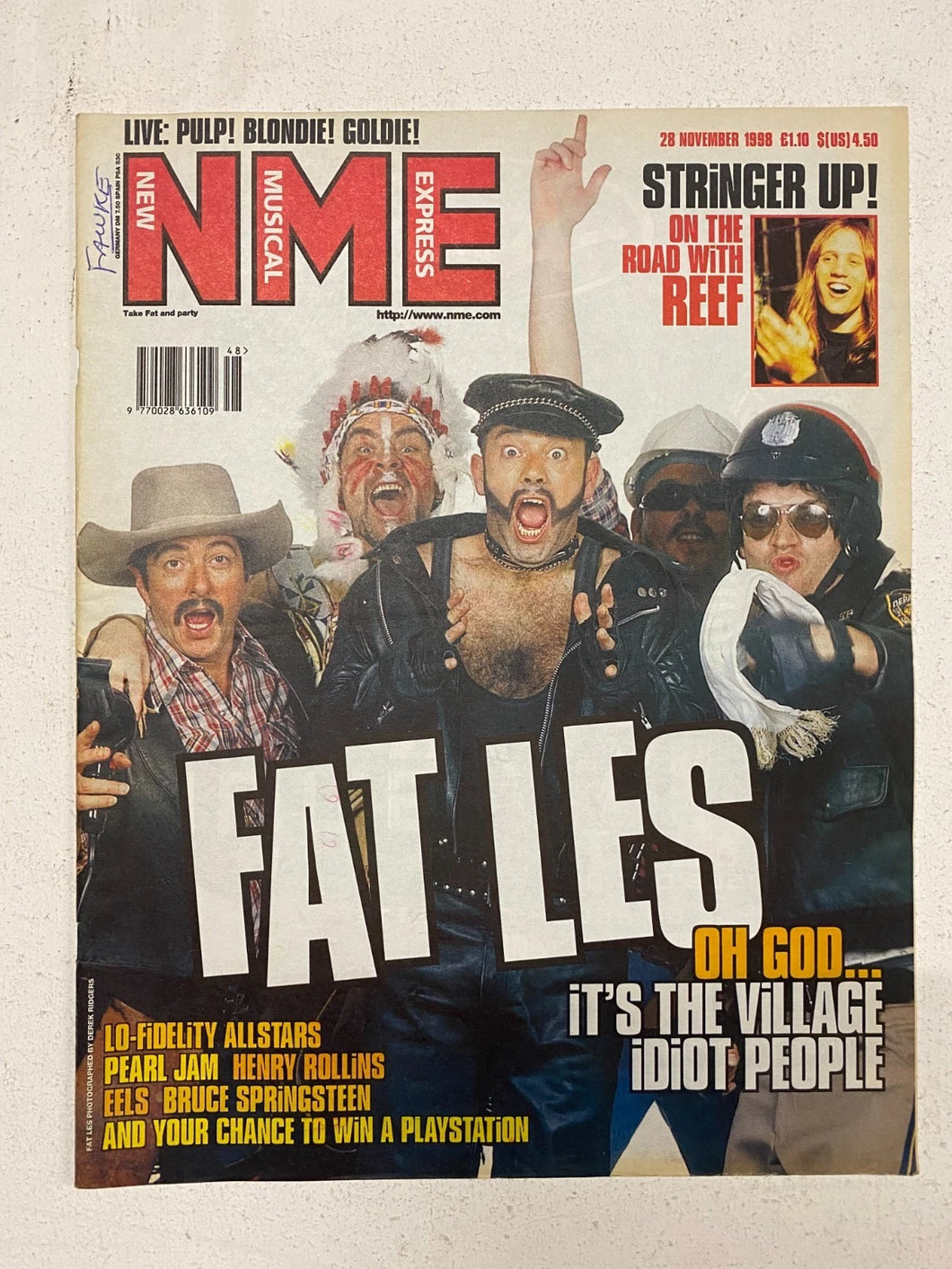 NME Nov 28 1998 – Vintage Magazine Company