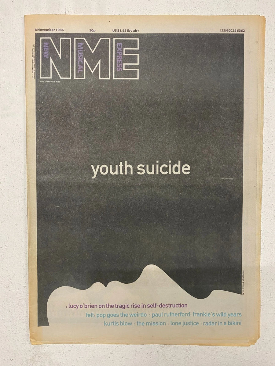 NME Nov 8 1986 – Vintage Magazine Company