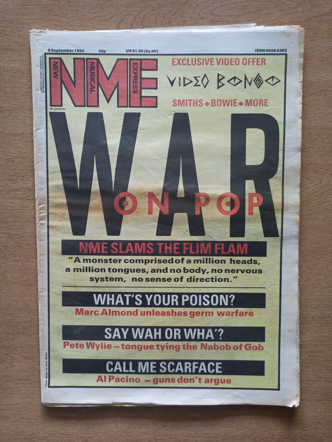 NME Sept 8 1984