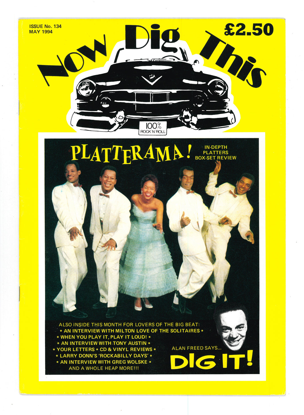 Now Dig This No 133 May 1994 – Vintage Magazine Company