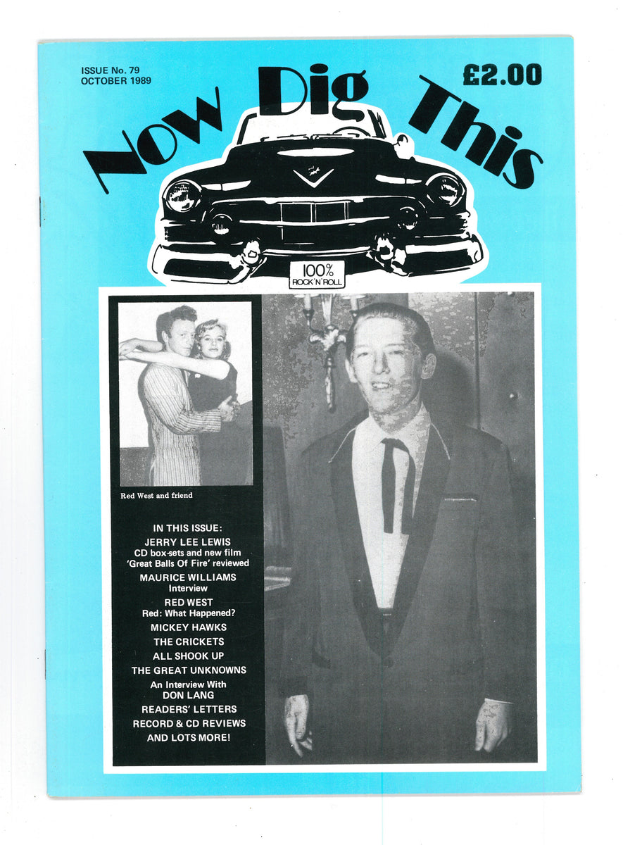 Now Dig This No 79 Oct 1989 – Vintage Magazine Company