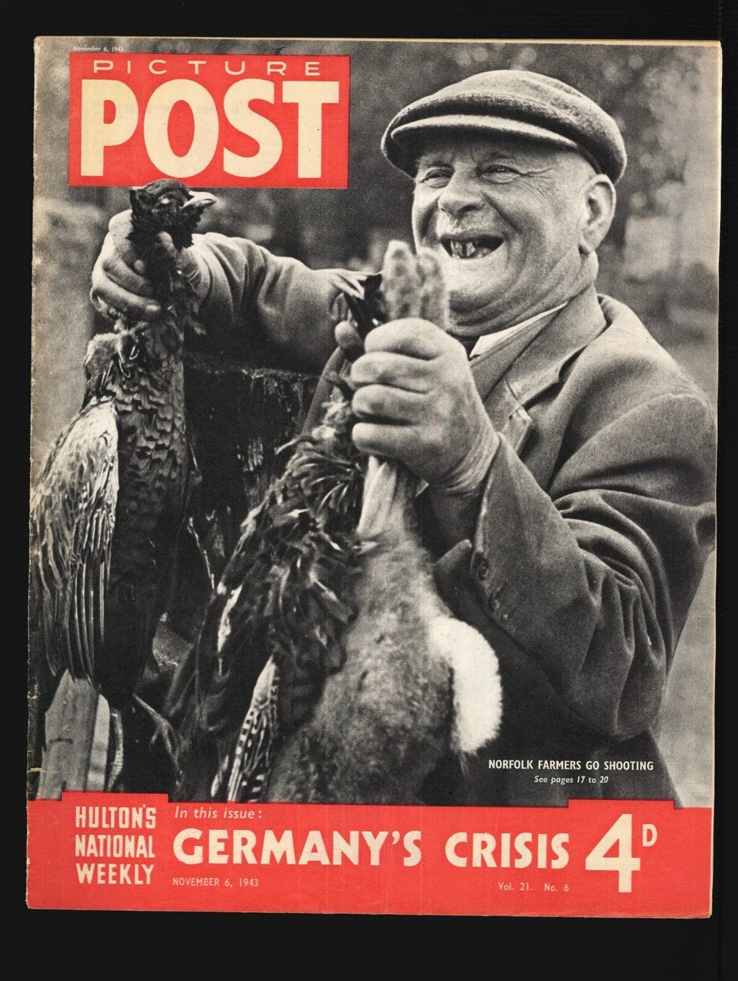 Picture Post Nov 6 1943 – Vintage Magazine Company