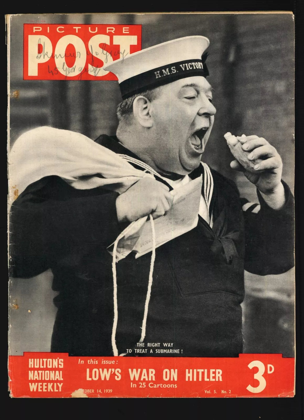Picture Post Oct 14 1939 – Vintage Magazine Company