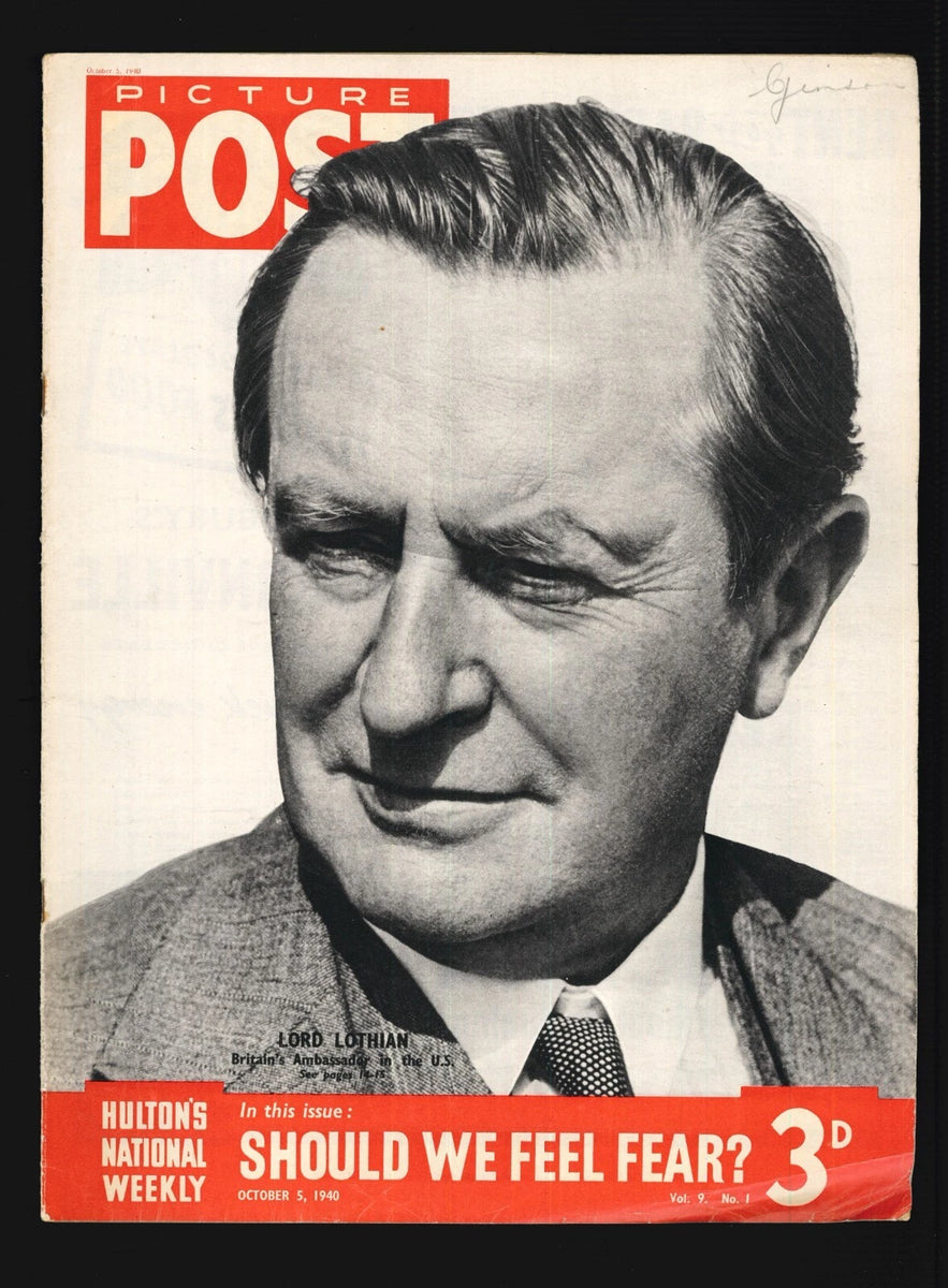 Picture Post Magazine Picture Post Oct 5 1940 – Vintage Magazine Company