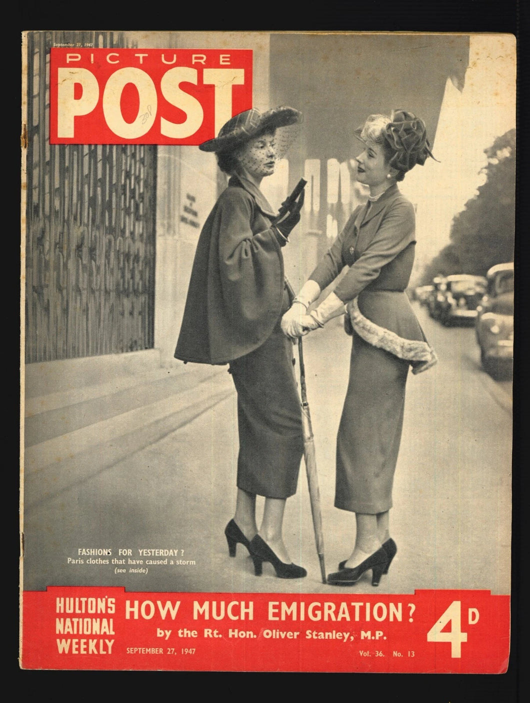 Picture Post Sept 27 1947 – Vintage Magazine Company