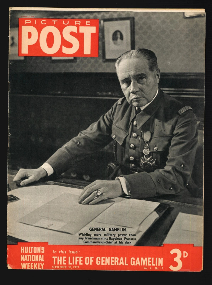 Picture Post Magazine Picture Post Sept 30 1939 – Vintage Magazine Company